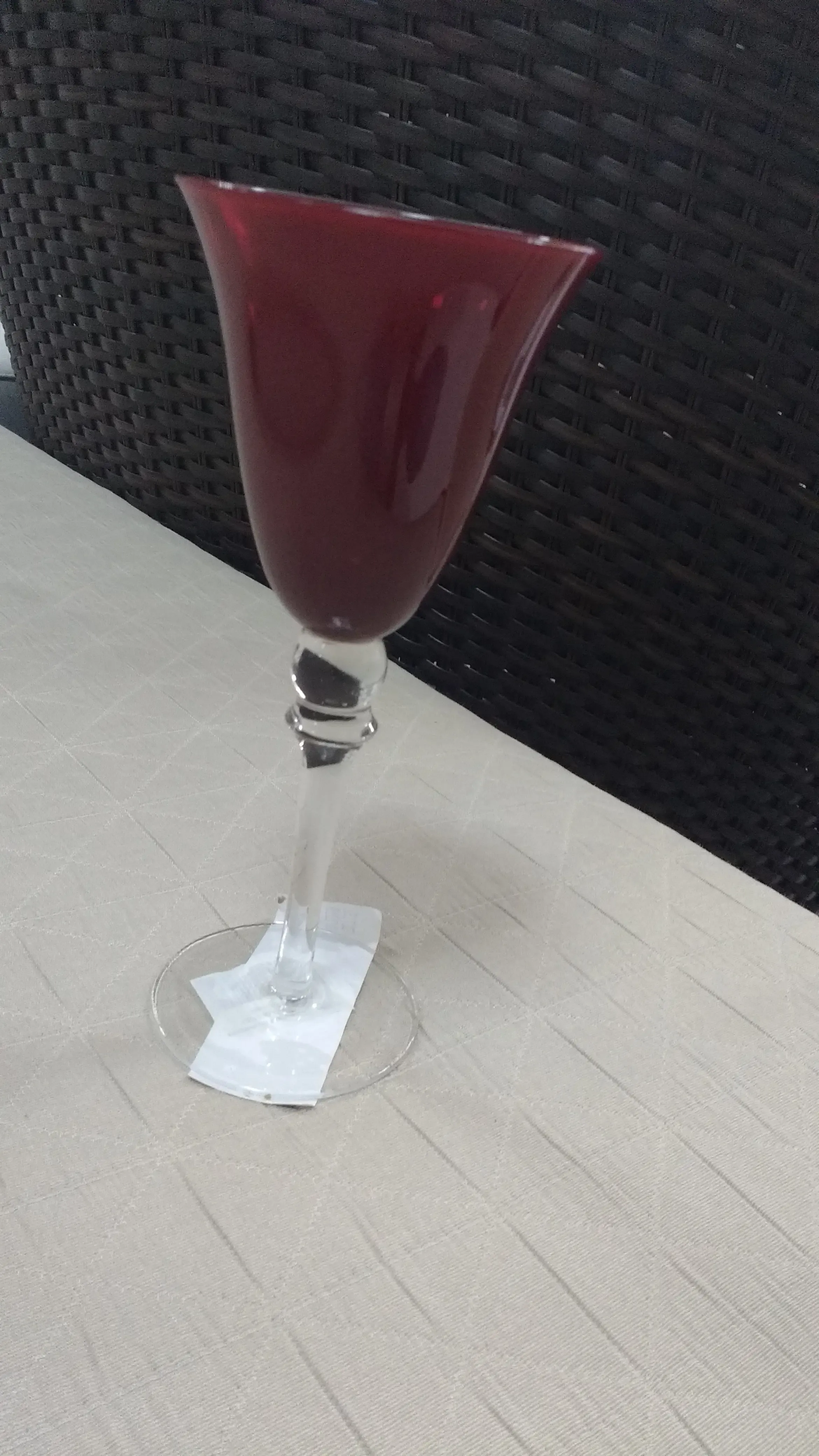 TACA VINHO MONTARTE SINA 250ML VERMELHA