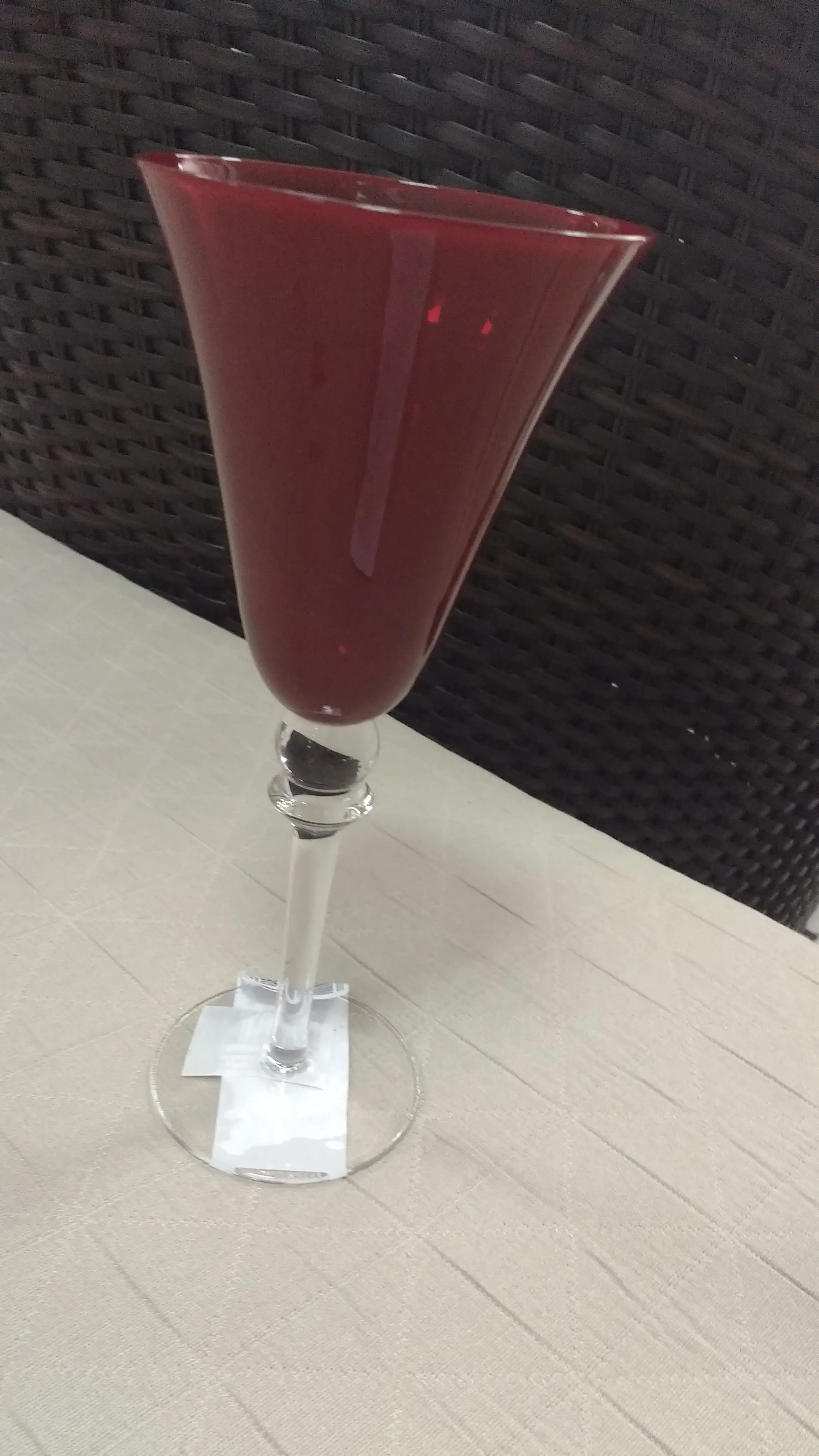 TACA VINHO MONTARTE SINA 325ML VERMELHA