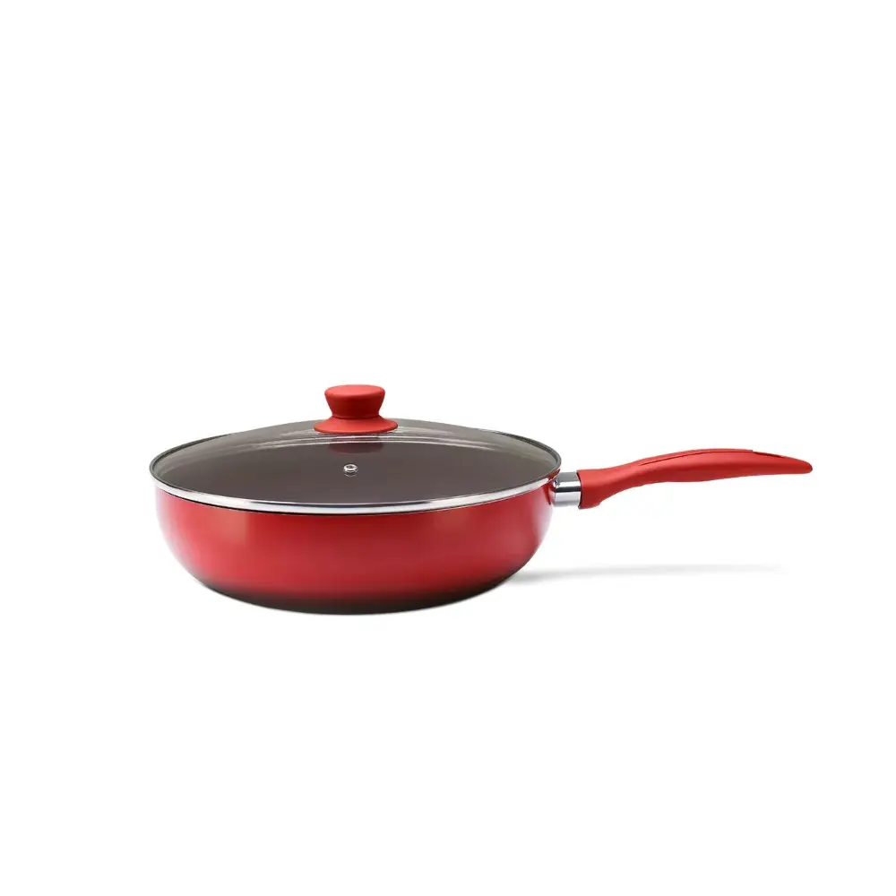 FRIGIDEIRA WOK BRINOX 4789/137 CERAMIC LIFE SMART PLUS 3.4L C/TAMPA VERMELHO ANTIGA:4791/150