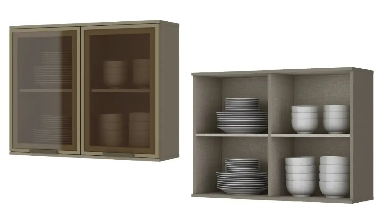 AEREO HENN CONNECT 0.80X0.67 2PT C/VIDRO REFLECTA C55-23 DUNA