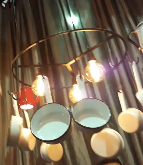 LUSTRE PANELEIRO GOODS 164022 8 PANELAS BRANCA