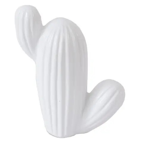 CACTO CERAMICA KLEINER SCHEIN CAQ002U COLUNAR ALTO BRILHO BRANCO