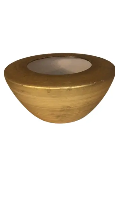 VASO BACIA KLEINER SCHEIN 479UUF FOSCO DOURADO