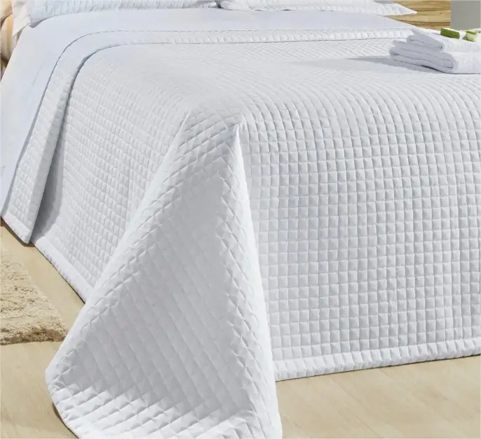 COBRELEITO SUPER KING BERNADETE 7374 TERNI 400 FIOS BRANCO 2