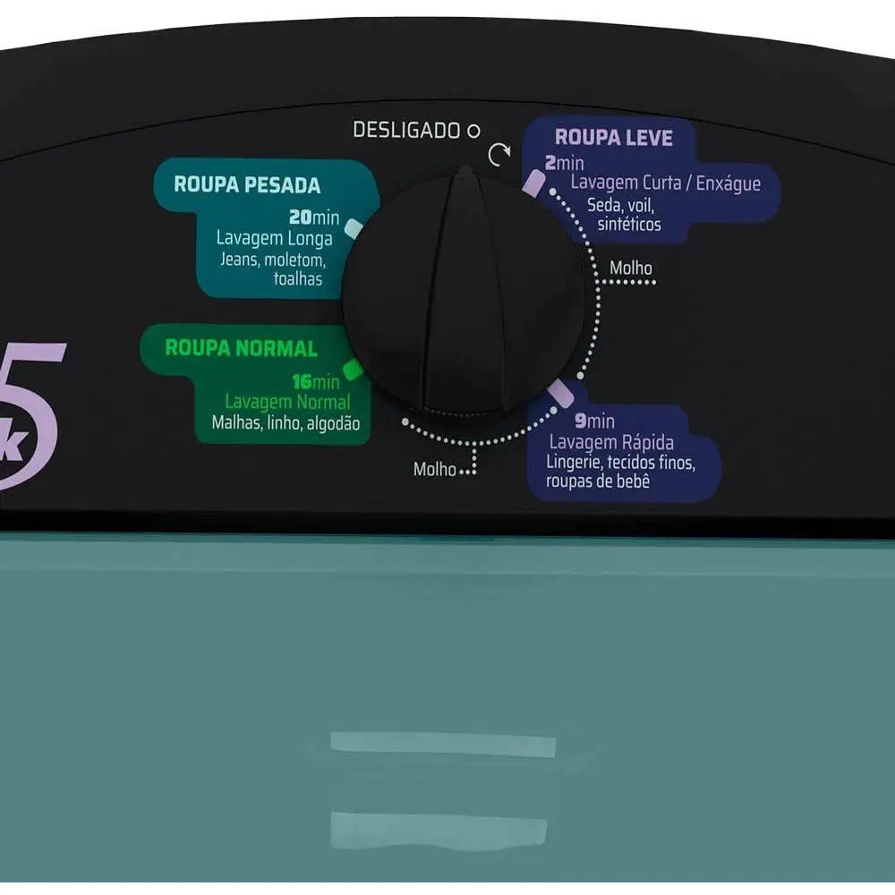 LAVADORA MUELLER POPTANK 5KG PRETA 600005019 220V 5