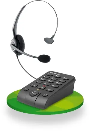 TELEFONE INTELBRAS HEADSET HSB50