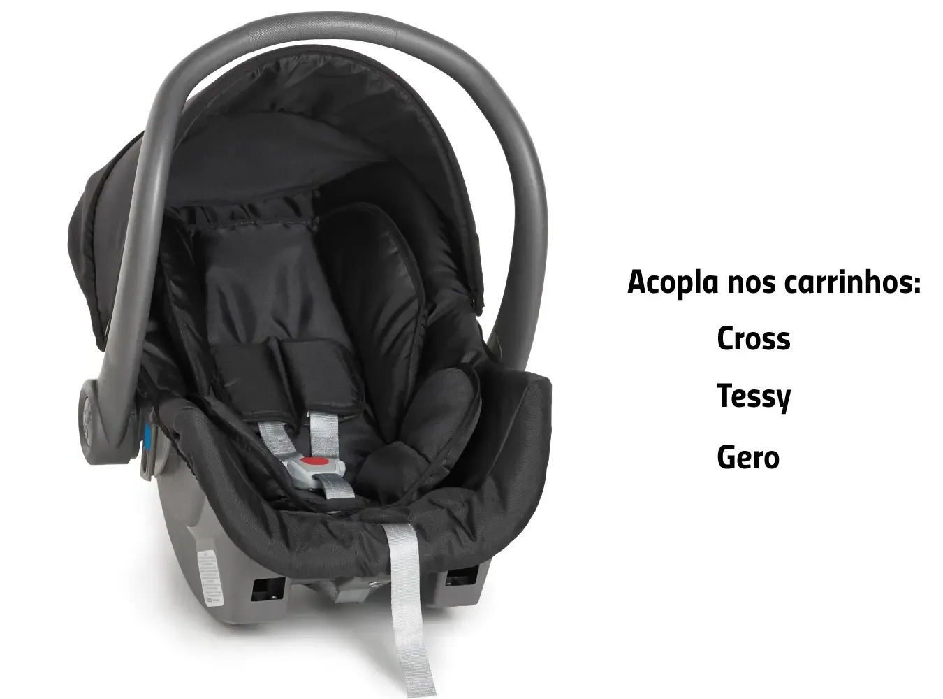 CADEIRA GALZERANO AUTOM. 8181BL COCOON BLACK 00-13KG
