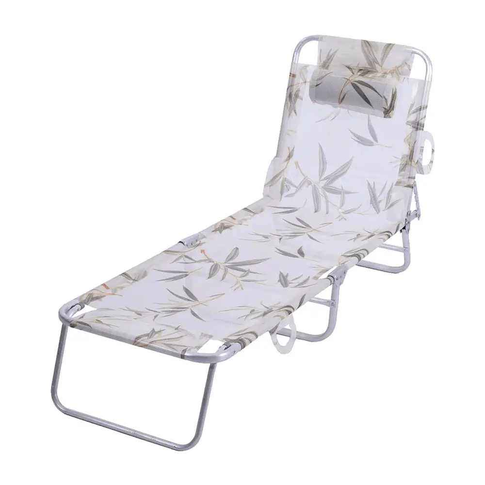 CADEIRA PRAIA ZAKA SLIM ALUM. ESPREG. BAMBU 2