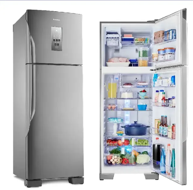 REFRIGERADOR PANASONIC NR-BT55PV2XB 483LT FROST FREE INVERTER INOX 220V