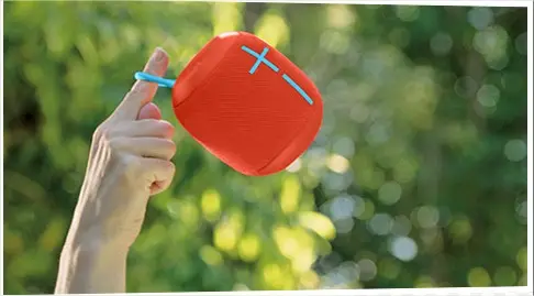 CAIXA SOM ULTIMATE EARS WONDERBOOM VERMELHA 10W