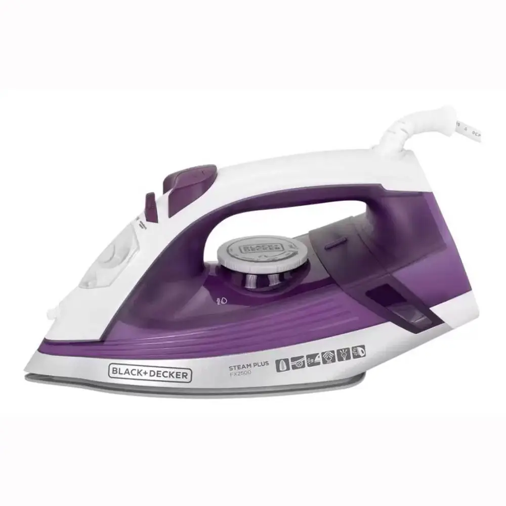 FERRO ELETRICO BLACK E DECKER VAPOR FX2250 220V ANTIGO:FX2500 e X6000 4