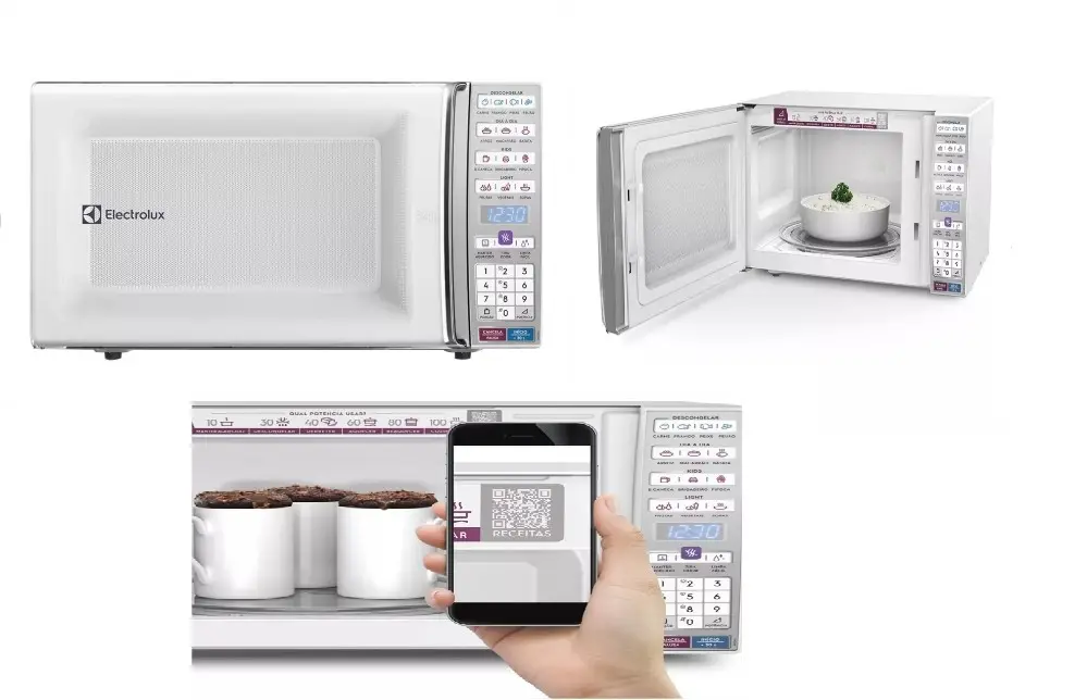 FORNO MICROONDAS 34LT ELECTROLUX MEO44 BRANCO 3