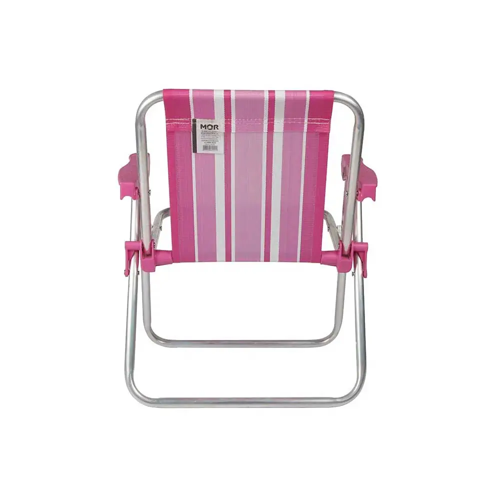 CADEIRA PRAIA MOR ALTA 2122 ALUMINIO INFANTIL ROSA 5