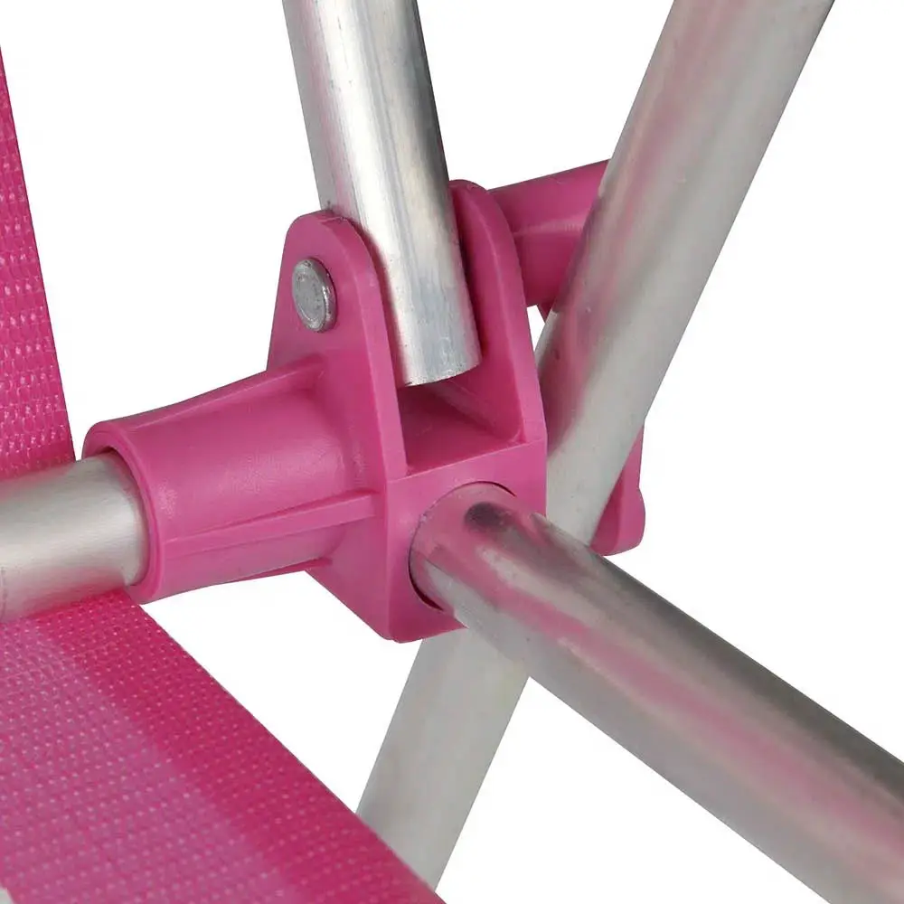 CADEIRA PRAIA MOR ALTA 2122 ALUMINIO INFANTIL ROSA 7