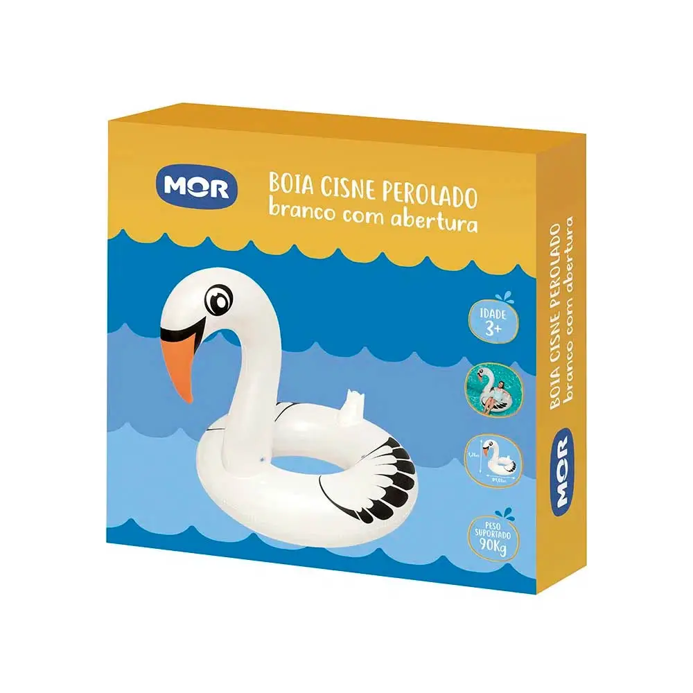 BOIA MOR 1973 CISNE PEROLADO BRANCO P 4