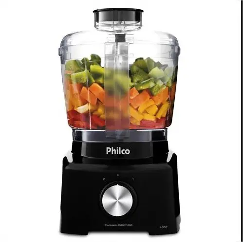 MINIPROCESSADOR PHILCO PH900P TURBO PRETO 103302028 220V