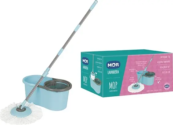 ESFREGAO LIMPEZA MOR 8298 MOP 13L PRATICA C/1 REFIL