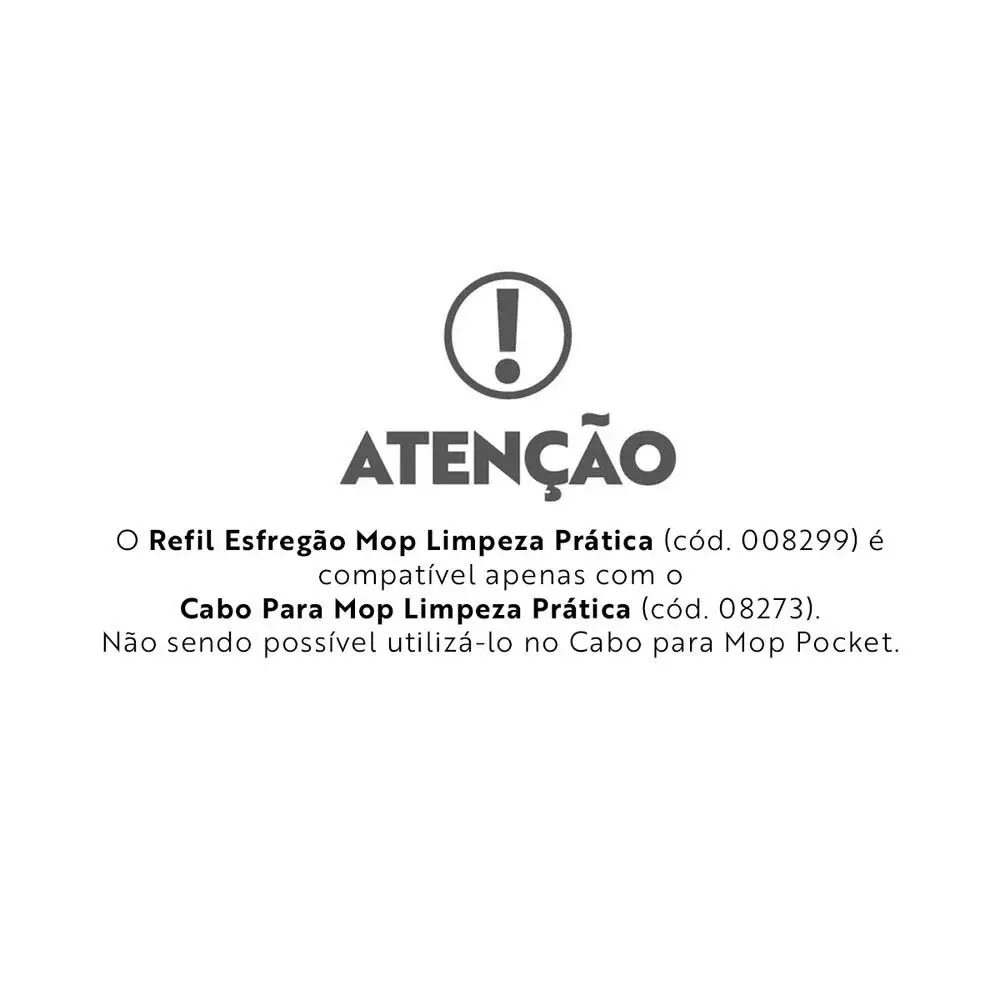 REFIL ESFREGAO MOR MOP LIMPEZA PRATICA
