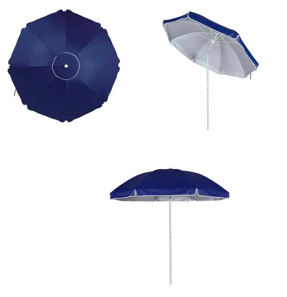 GUARDA SOL MOR 3750 2.6M ALUMINIO AZUL ESCURO