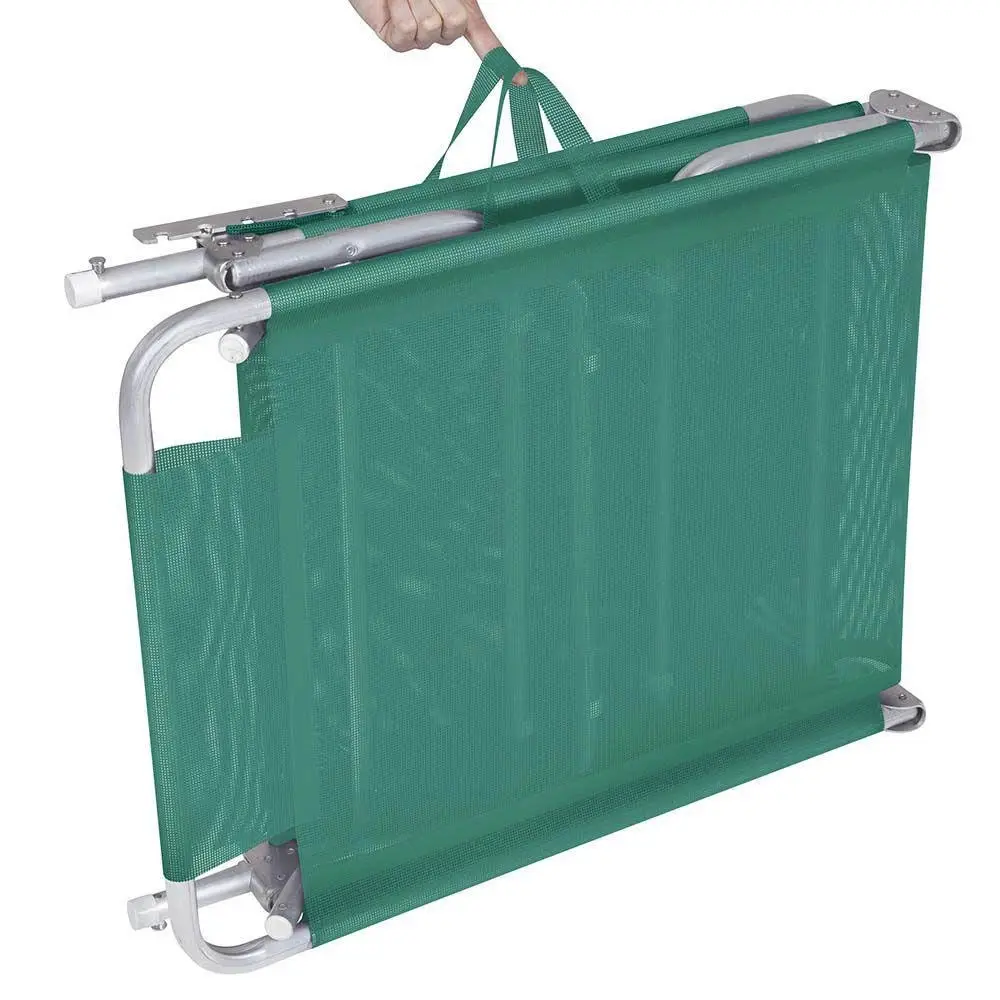 ESPREGUICADEIRA PRAIA MOR 2702 ALUMINIO TURQUESA 3