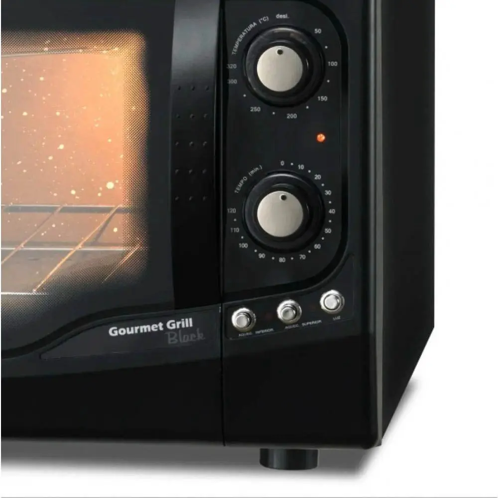 FORNO ELETRICO 44LT FISCHER 9741 GOURMET BLACK 220V 3