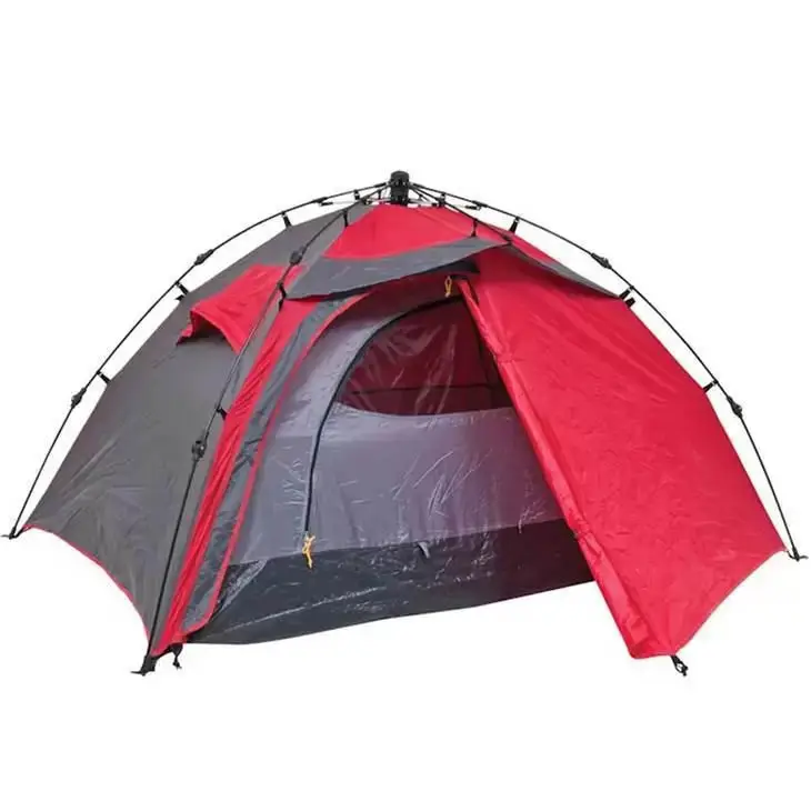 BARRACA MOR SPIDER 3 PESSOAS ARTICULADA CINZA/VERMELHO 2