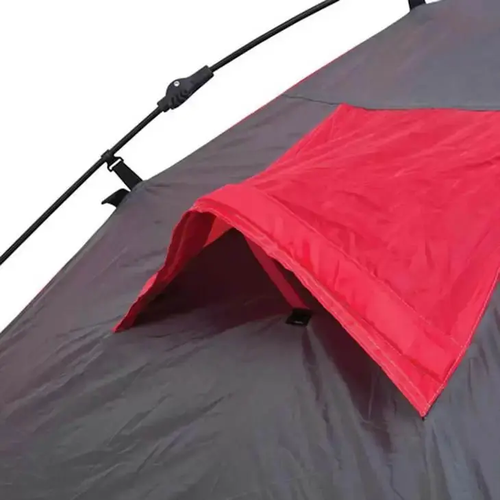 BARRACA MOR SPIDER 3 PESSOAS ARTICULADA CINZA/VERMELHO 4