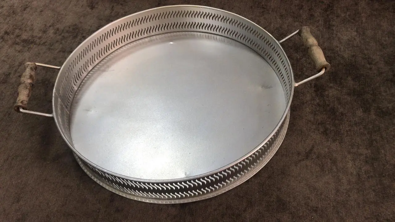 BANDEJA RIBEIRO PAVANI 32720 REDONDA PRATA