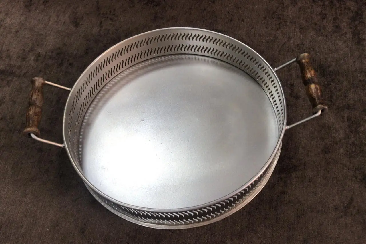 BANDEJA RIBEIRO PAVANI 32721 REDONDA PRATA