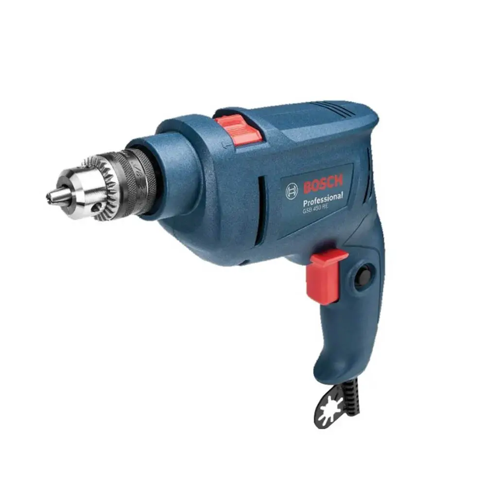 FURADEIRA IMPACTO BOSCH GSB450 450W 3/8" 220V