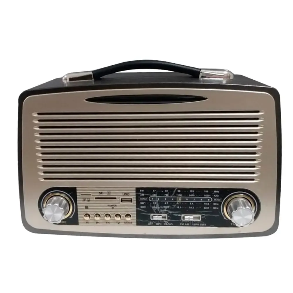 RADIO LAGUNA RETRO C/BLUETOOTH/USB/SD/AUX AM/FM UD517/DZ0015 PRETO