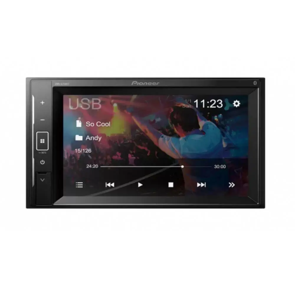 AUTO RADIO PIONEER DMH-G228BT CENTRAL MULTIMIDIA 6.2" BLUETOOTH/USB/AUX AM/FM ANTIGO:MVH-G218BT