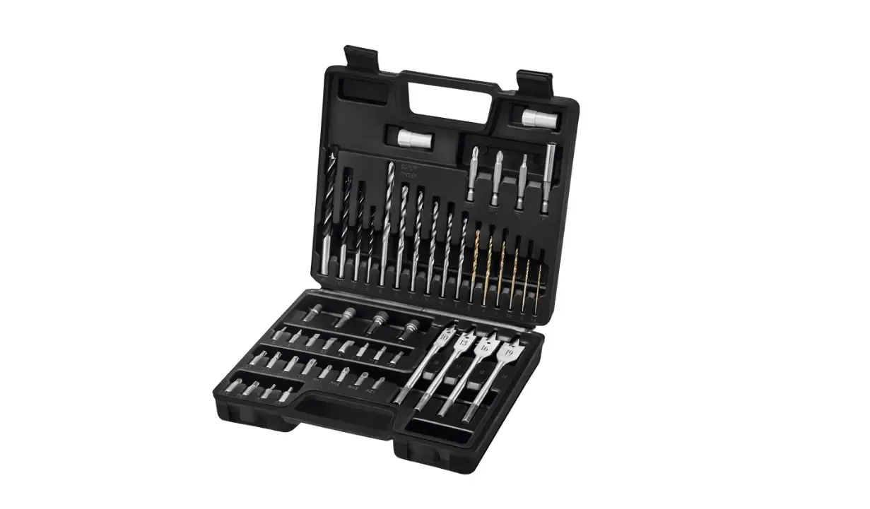 CONJUNTO ACES FURAR PARAFUSAR FM-01 MONDIAL 50 PECAS