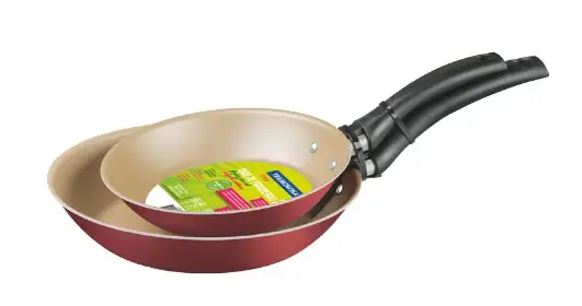 JOGO FRIGIDEIRA TRAMONTINA 2PC TURIM 20198/760 VERMELHO ANTIGA:27899/106 LORETO VERMELHO