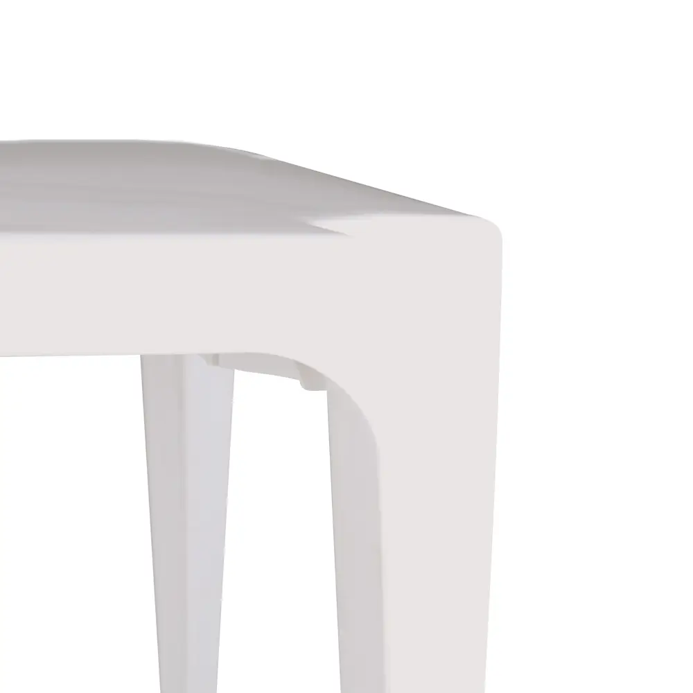 MESA PLASTICA MOR 1001 QUADRADA BRANCA 2