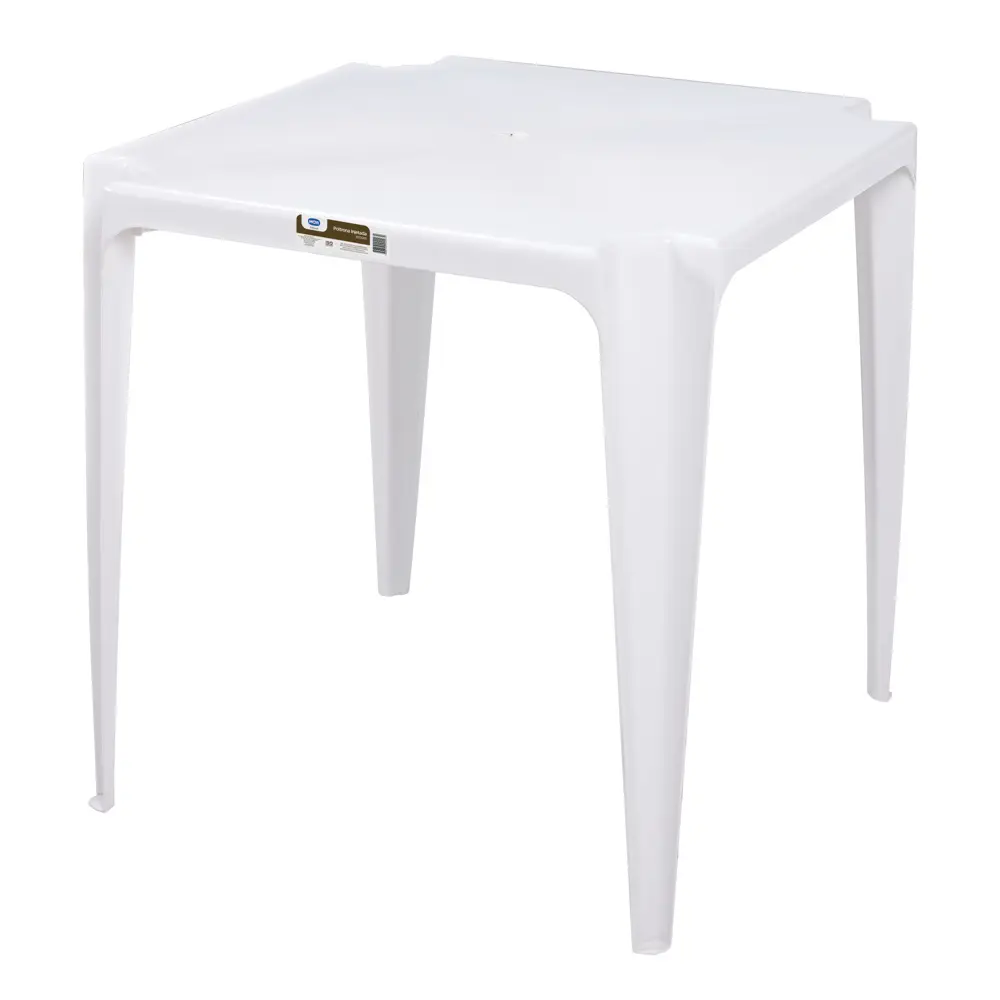 MESA PLASTICA MOR 1001 QUADRADA BRANCA 4