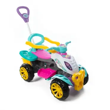 QUADRICICLO MARAL 3111 MENINA PASSEIO E PEDAL UNICORNIO
