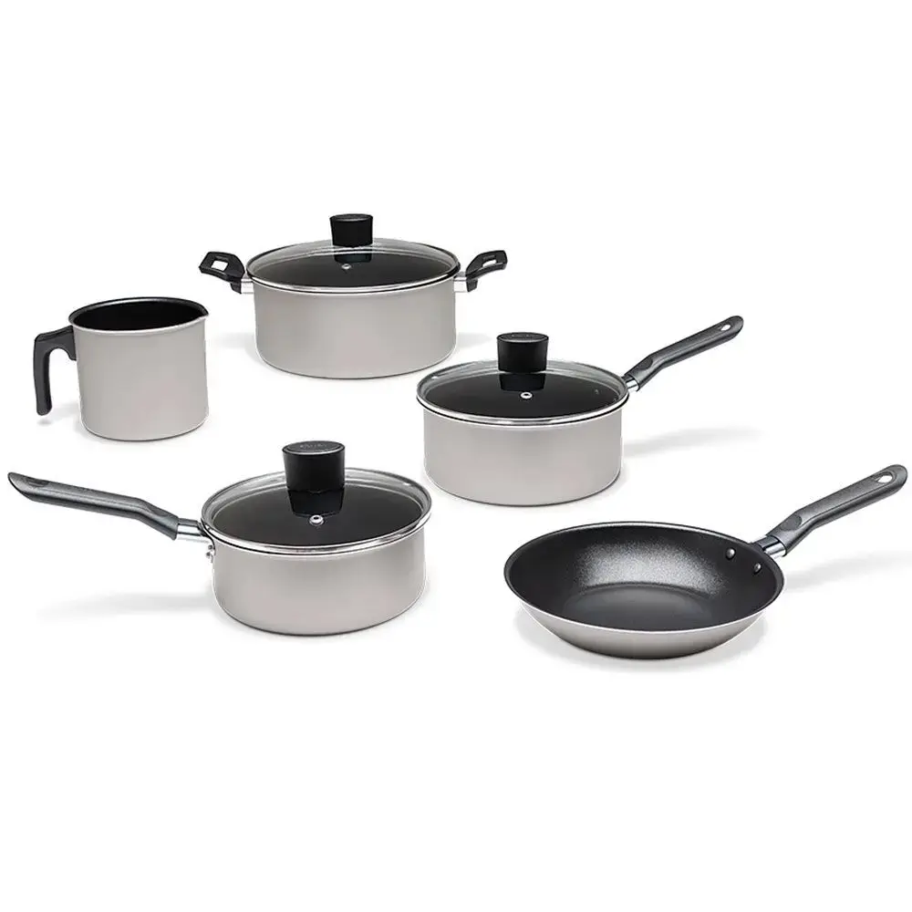 JOGO PANELA BRINOX 05PC 7150/100 DOLCE CHAMPAGNE PRATA