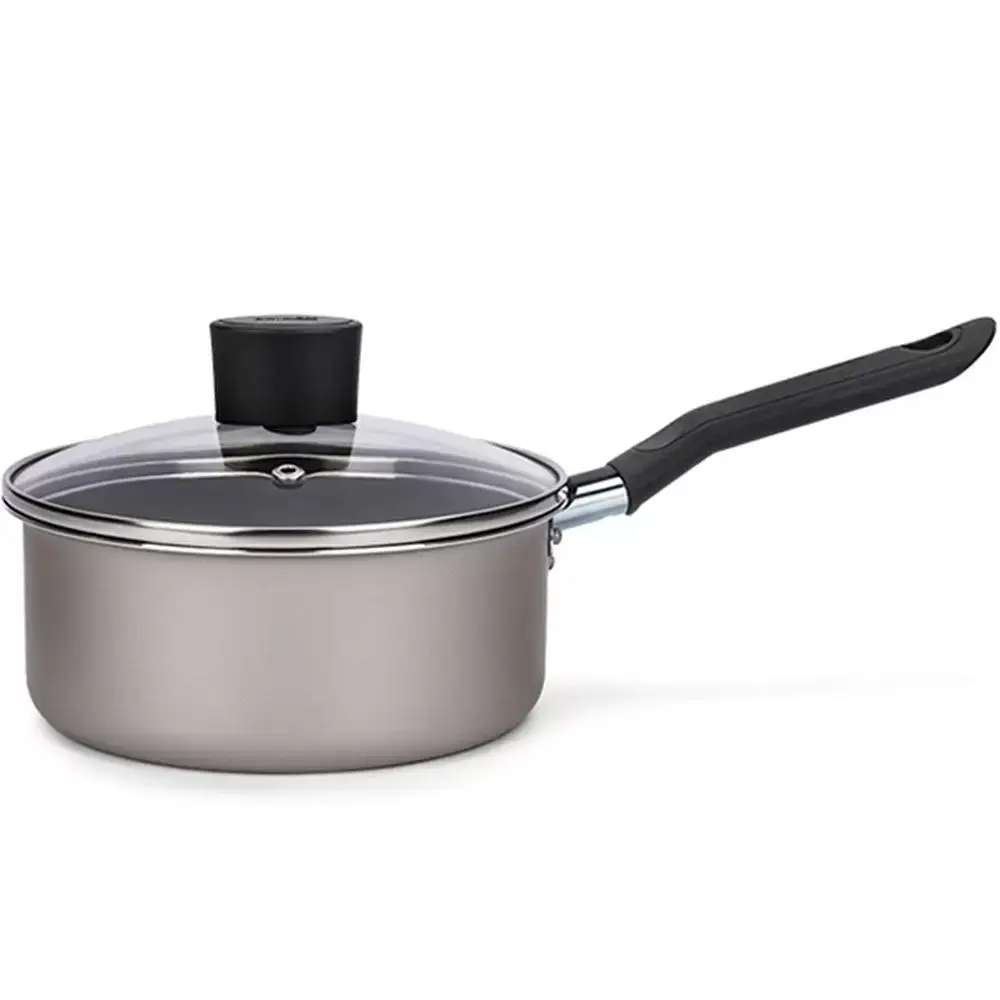 JOGO PANELA BRINOX 05PC 7150/100 DOLCE CHAMPAGNE PRATA 2