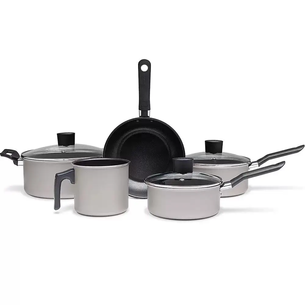 JOGO PANELA BRINOX 05PC 7150/100 DOLCE CHAMPAGNE PRATA 4