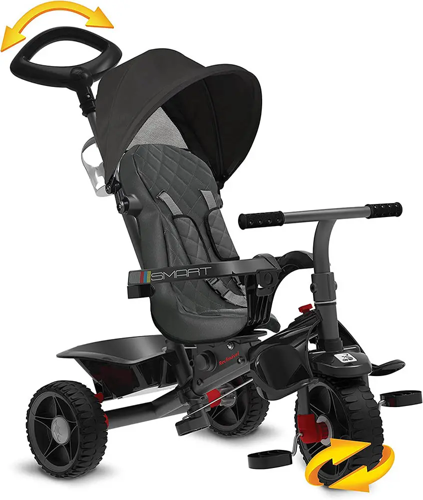 TRICICLO BANDEIRANTE 1310 SMART RECLINAVEL AZUL 14