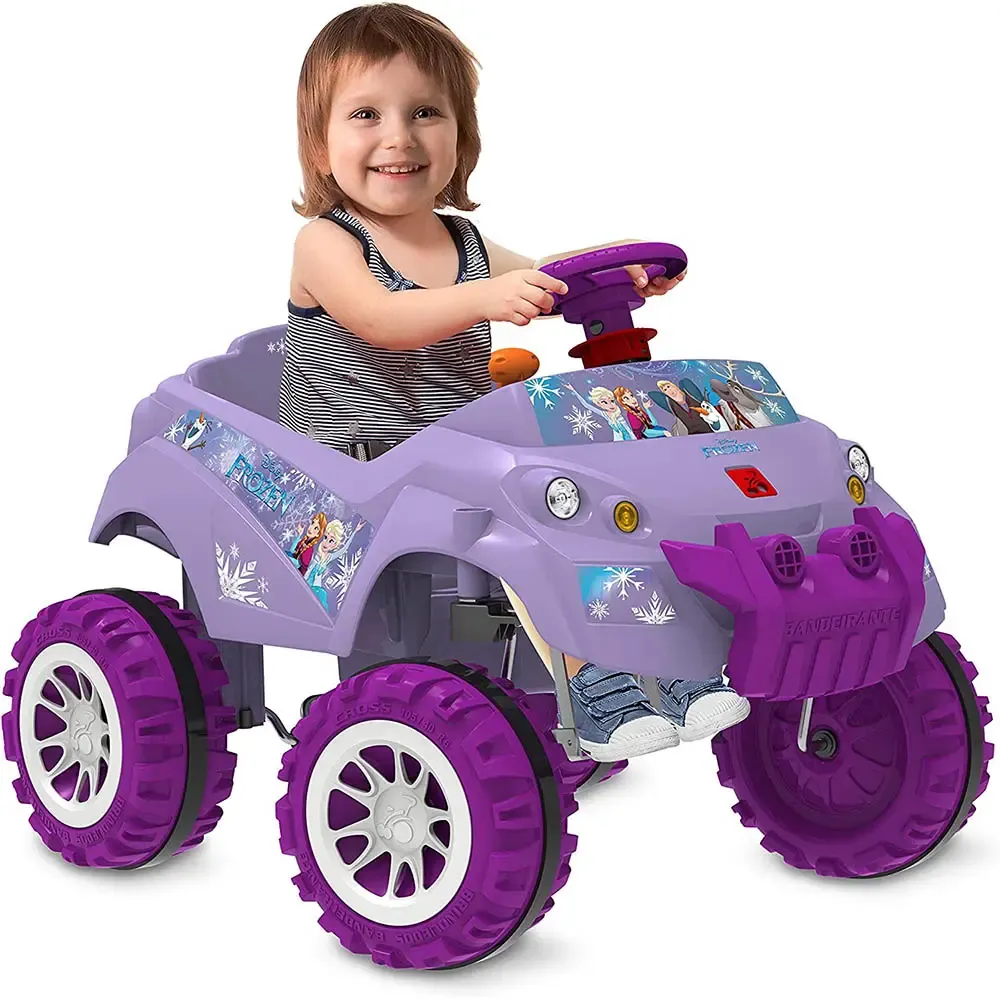 QUADRICICLO BANDEIRANTE 3034 PASSEIO E PEDAL FROZEN DISNEY 8