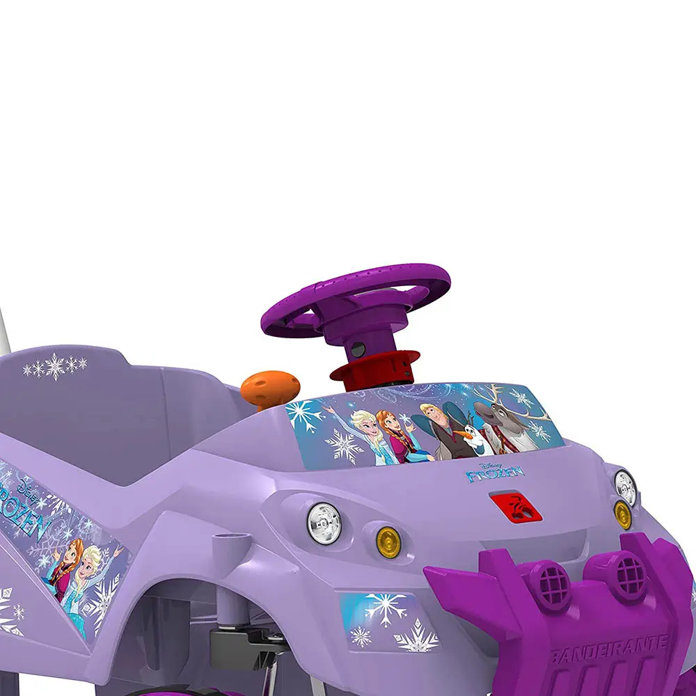 QUADRICICLO BANDEIRANTE 3034 PASSEIO E PEDAL FROZEN DISNEY 9