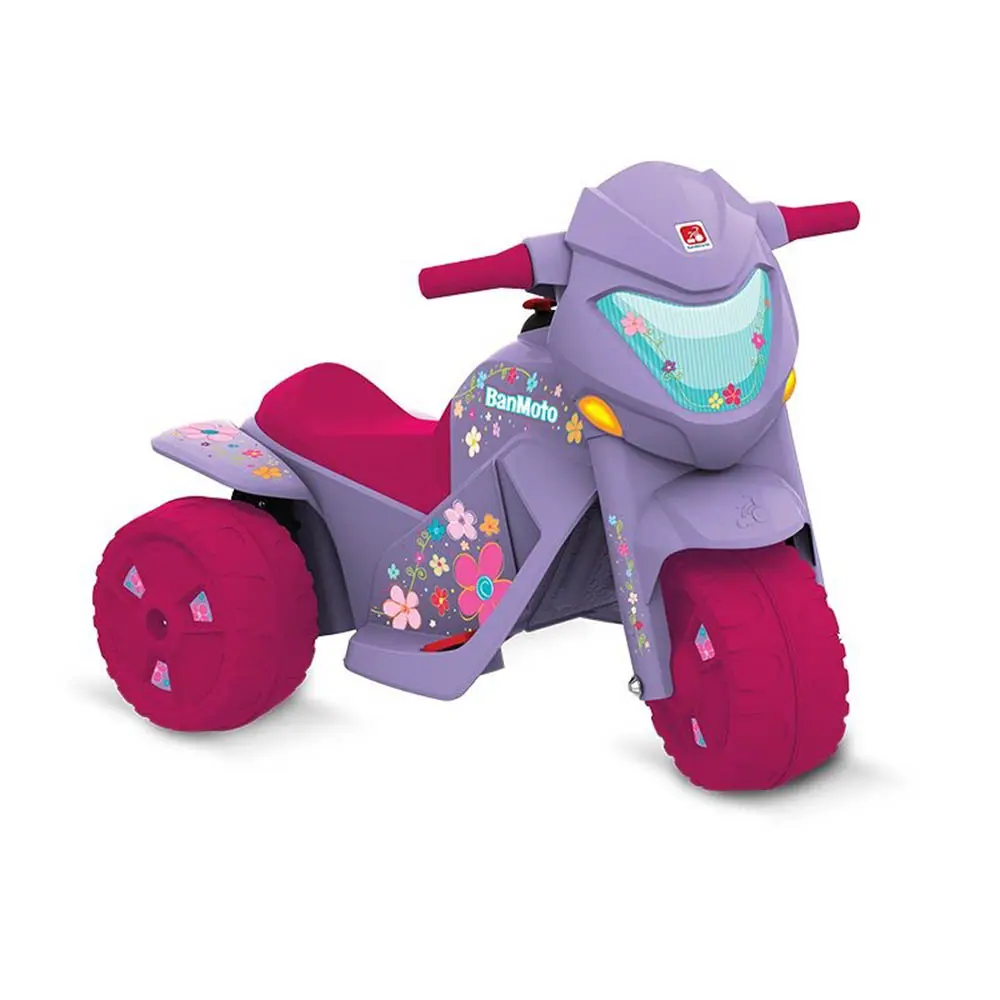 MOTO BANDEIRANTE ELETRICA 2591 BAN MOTO G2 6V LILAS 2