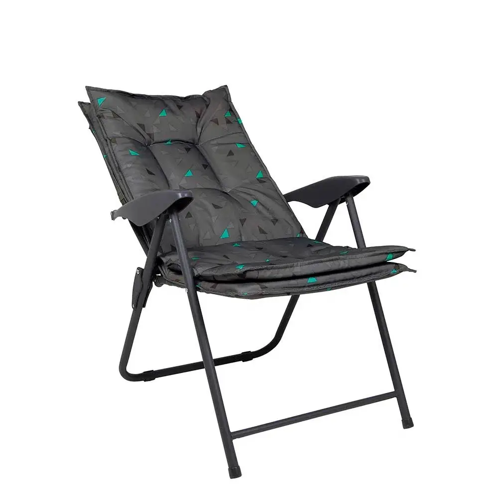 CADEIRA PRAIA MOR RECLIN. 9201 ESTOFADA K1 GRAFITE 2