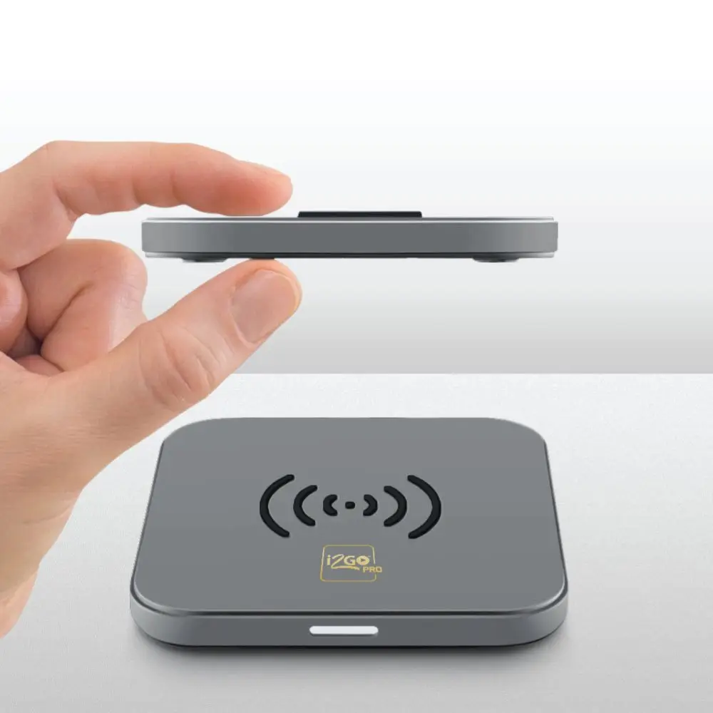 CARREGADOR SEM FIO I2GO PROBAT003 QI WIRELLES TURBO INDUCAO