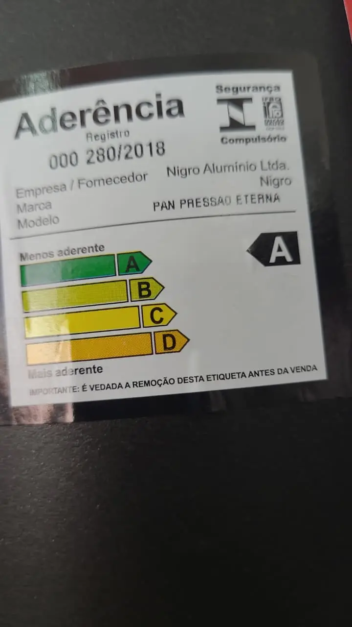 PANELA PRESSAO NIGRO 6.0L ETERNA PRETO ANTIADERENTE 2