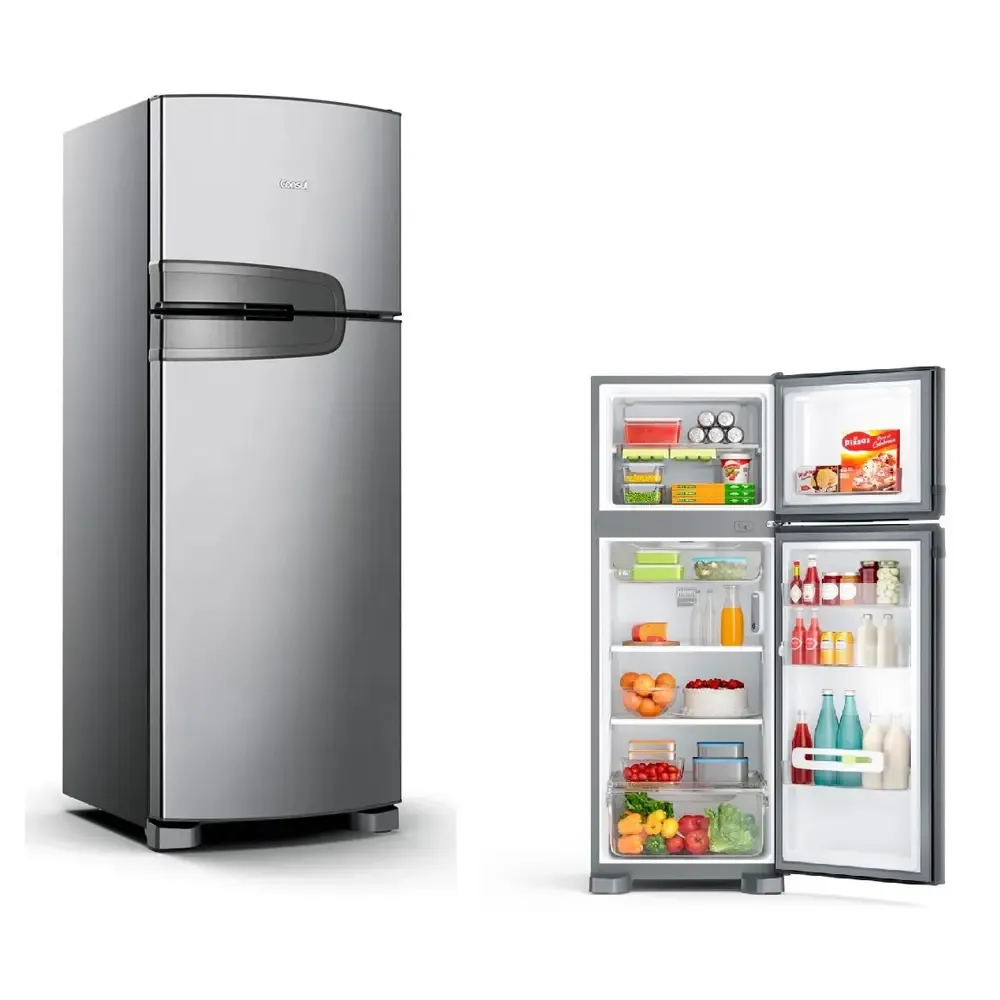 REFRIGERADOR CONSUL CRM39AKBNA 340LT FROST FREE PLATINUM 220V 3