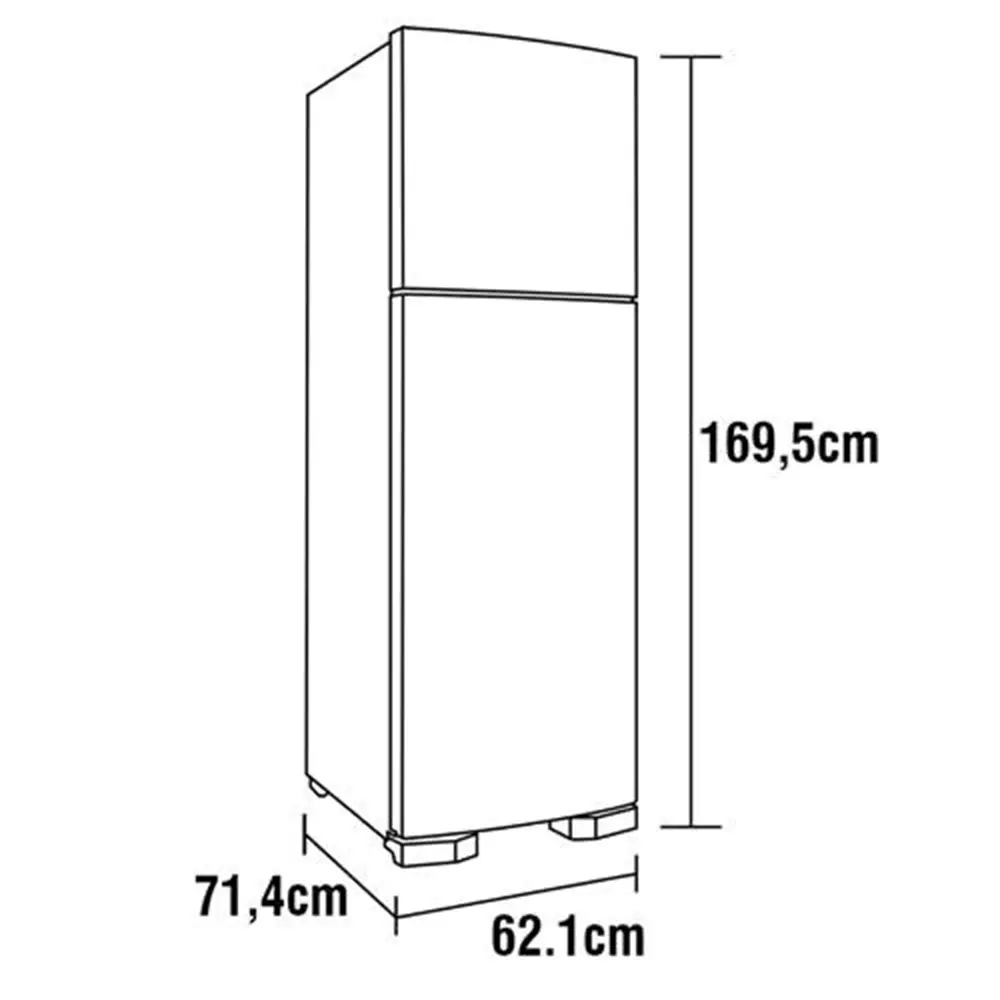REFRIGERADOR CONSUL CRM39AKBNA 340LT FROST FREE PLATINUM 220V 4