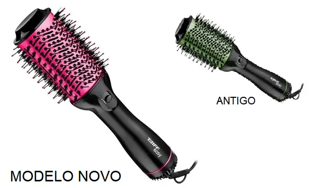 ESCOVA SECADORA TAIFF EASY PINK 220V ANTIGA: EASY GREEN - OVAL STYLE AZUL
